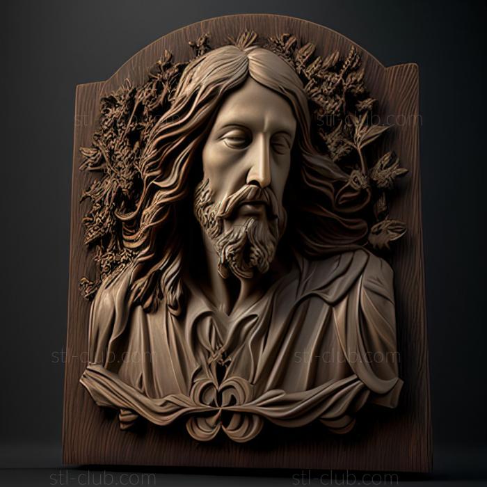 3D model st jesus (STL)